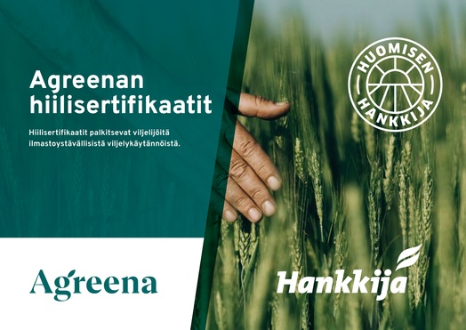 Agreenan hiilisertifikaatit