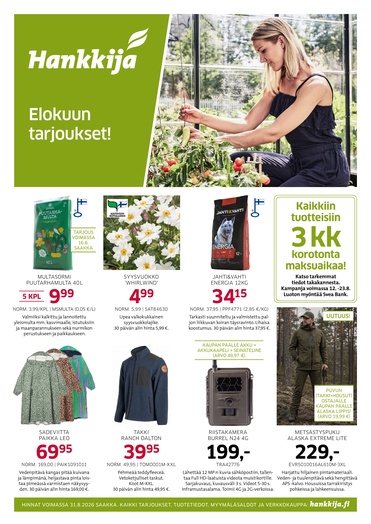 Hankkija tarjouskuvasto vko33 2026