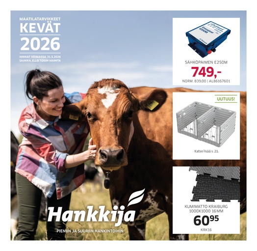 Maatilatarvikkeet kevät 2026