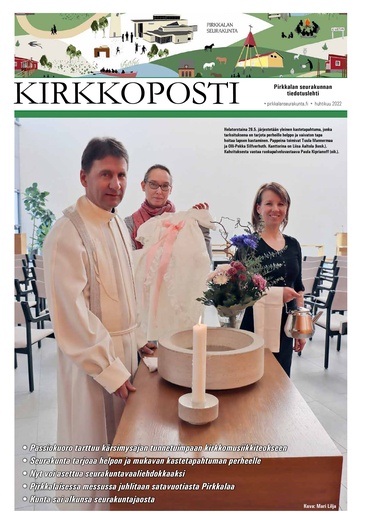 Kirkkoposti huhtikuu 2022