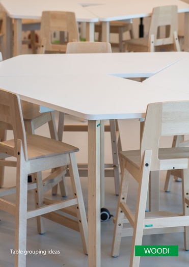 Woodi table grouping ideas